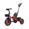 KIDSMATE® Junior Plug N Play Kids/Baby Tricycle with Parental Control, Storage Basket, Cushion Seat and Seat Belt for 12 Months to 48 Months Boys/Girls/Carrying Capacity Upto 30 Kgs (Red)