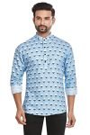 BE ACTIVE Short Kurta for Men|| Stylish Printed Shirts|| Printed KurtaPR0540-XL