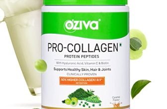 Oziva Pro Collagen Peptides Caramel, 250G (Type I & Type Ii) | Whey Protein & Collagen Builder Peptides For Healthy Skin & Hair Muscular & Joint Health | Collagen Powder For Women & Men