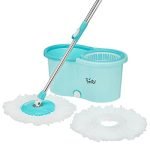 Presto! Spin Mop with Plastic Bucket Set, Blue