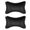 Adroitz Car Seat Black Neck Rest Cushion Pillow for Maruti Suzuki Alto,Maruti Suzuki Wagon-R, Tata Tiago, Tata Punch, Hyundai Santro, Hyundai Grand I-1O with Pack of 2
