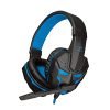 Aula LB-01 Prime Gaming Over-Ear Headset, 2 x 3.5 mm USB (for Illumination) | Built-in Microphone, Intuitive Volume Control, Noise Cancelling Rotational Mic Headphone for Desktop & PC Gamers (Blue)