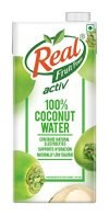 Real Activ Coconut Water Tetrapack – 1L | Hydrating Coconut Water with Health Benefits | No Added Flavour and Sugars | Tasty and Nutritious
