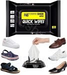 Rushwak Shoe Wipes Sneaker Wipes (1 Pack of 80 Pcs) Instant Sneaker Cleaner Shoe Cleaning Wipes Sneaker Wipes for Shoes Quick Remove Dirt Stain Shoe Cleaner Wipes Shoe Wipes for Sneakers Cleaning Kit