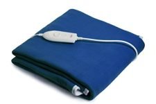 Expressions Polar Electric Bed Warmer – Electric Under Blanket – Single Bed Size (150Cms X 80Cms) With 3 Heat Settings & Dual Safety Feature With Over Heat Protection – Color: Dark Blue