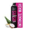 Svish On The Go Zero Fragrance Intimate Hygiene Wash, Dermatologically tested With Coconut oil, Aloe Vera and Shea Butter | Foam Wash Reduces, Itching, Bad Odour & Irritation Pack of 1 | 75ML
