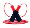 ARTINO Fitness Red Jumping Skipping Rope for Gym Training, Exercise and Workout Ball Bearing Skipping Rope