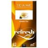 TE-A-ME Black Lemon Tea Bags 25 Pieces | Robust Black Tea with Natural Lemon Flavour | 25 Sugar Free Lemon Tea Sachets Bags | 100% Natural Ingredients