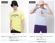 Ajio Deal : 86% Off On Levi’s Men Tshirt