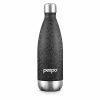 Pexpo Stainless Steel 24 Hrs Hot and Cold Vacuum Insulated ISI Certified Flask, 500ml, Black, Set of 1, Electro | Double Wall Flask | BPA Free | Office | School | Home | Kitchen | Travel | Hiking