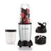 NutriPro Juicer Mixer Grinder – Smoothie Maker – 500 Watts (2 Jars, Silver)