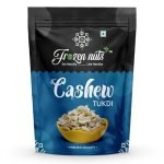 FROZEN NUTS Natural Premium Broken Cashew Nuts |Crunchy Cashew Tukdi | Premium Kaju Broken Tukdi | Nutritious & Delicious |Natural Cashew Nuts Dry Fruit Pouch Pack (1 KG)