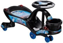 Amazon Brand – Jam & Honey Magic/Swing Car (Shark) : Light and Music | Safe and Fun Ride