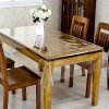 Cortina Polyvinyl Chloride Durable Plain Transparent Waterproof Dustproof Rectangular 4 Seater Dining Table Cover (Pack Of 1, 40 X 60 Inches)