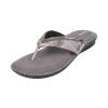 Metro Women Grey Suede Leather Comfort Slip-on Sandal UK/7 EU/40 (44-32)