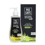 Pee Safe Intimate Wash For Women Natural Ayurvedic with Lemongrass Fragrance and 100% Alcohol-Free 200 ml 100% | pH Balanced | Sulfate Free