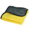 Autofy Multipurpose Microfiber Cleaning Towel Cloth 800 GSM Highly Absorbent Dust Towels for All Vehicles Bikes Cars Glass Kitchens (40cm x 40cm Multicolour)
