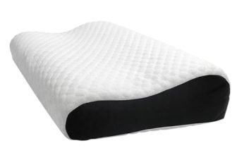 Status Orthopedic Memory Foam Bed Pillow For Sleeping, Neck Pain Relief | Soft Yet Supportive| Suitable For Side & Back Sleepers | Inner Cover Only (Opp Contour, Standard 1Pc)