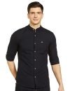 The Indian Garage Co Men’s Slim Fit Shirt (1220-SH62-08_Navy S)
