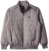 Qube By Fort Collins Men’s Parka Coat (12140_Grey_Double Extra Large)