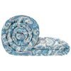 Story@Home Comforter Double Bed/Blanket for Winter/Quilt/Duvets, 1 Fusion Reversible Double Comforter | Dusty Blue| 180 GSM | 220 cm X 250 cm| Microfibre