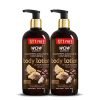 Wow Skin Science Shea & Cocoa Butter Moisturizing Body Lotion – 400 Ml (Buy 1 Get 1 Free)