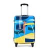 Safari Regloss Detour 55 Cms Small Cabin Trolley Bag Hard Case Polycarbonate 4 Wheels 360 Degree Wheeling System Luggage, Trolley Bags for Travel, Suitcase for Travel, Multicolour
