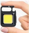 Arto Keychain LED Light 2-Hours Battery Life with Bottle Opener, Magnetic Base and Folding Bracket Mini COB 1000 Lumens Rechargeable Emergency Light for Fishing,Walking, Camping