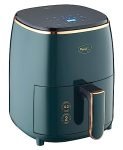 Pigeon Healthifry Digital Air Fryer, 360° High Speed Air Circulation Technology 1200 W with Non-Stick 4.2 L Basket – Green