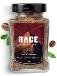 Rage Coffee Dark Chocolate Instant coffee – Premium Arabica Instant Coffee (Make Delicious Hot/Cold Coffee) (Dark Chocolate,) (DARK CHOCOLATE, 50g)