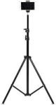 Tygot Lightweight & Portable 7 Feet Aluminum Alloy Studio Light Stand with Mobile Holder | for Videos | Portrait | Photography Lighting | Ideal for Outdoor & Indoor Shoots Tripod(Black, Supports Up to 5000 g)