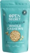 OPEN SECRET Premium Cashews/Kaju| 100% Natural|Tasty, Crunchy| Immunity Boosting Nuts| 500g Cashews(501 g)