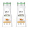 Globus Naturals Honey Malai Body lotion, Enriched with Tulsi and Chandan, For Deep Nourishment, 200ml (Pack of 2)