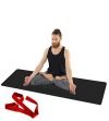 Fitness Mantra® Yoga Mat for Gym Workout and Yoga Exercise with 6MM Thickness, Anti-Slip Yoga Mat for Men & Women Fitness (Qnty.-1 Pcs.) (Black)