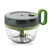 Pigeon Mini Handy Pro and Compact Chopper with 3 Blades for effortlessly Chopping Vegetables and Fruits for Your Kitchen 14515 (400 ml, Grey)