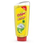 Odopic Dishwash Creme Lime – 500ml (Liquid Gel) | With Aloevera for Sensitive Hands | Fresh Fragrance | Powerful Grease Cleaner | Removes Toughest Stains | 50% Less Scrubbing | Leaves No Residue