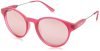 Fastrack Women’s 100% UV protected Pink Lens Round Sunglasses