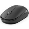 Ambrane Wireless Mouse, 1600 DPI, Silent Click, 2.4GHz with USB Dongle, 10M Range, Optical Orientation, Click Wheel, Instant connectivity, Ergonomic Design for All Day Comfort (Sliq 2 Wireless, Black)