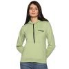 Prokick Women’s Cotton Sports Hooded Sweat Shirt, Light Green