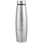 Expresso Stainless Steel Single Wall Fridge Water Bottle (1000ml, S.S. MATT), Pack of 1