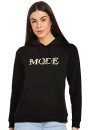 Mode by Red Tape Women Black Hoodie_s
