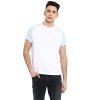Red Tape Men’s Regular fit T-Shirt (RHP0115_White/Light Blue Melange_Small S)