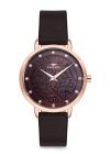 Ferro Analog Brown Dial Women’s Watch-F2985B-S