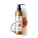 Brillare Pure Coconut Oil, Organic and Cold Pressed Hair Oil with Zero Chemicals, Rich in Vitamins & Amino Acids, Best for Dry & Flaky Skin, 100 Percent Natura Oill, 200 ml