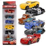 TOYTASTIC Pack of 6 Mini Metal Car for Kids, Small Mini Racing Cars Suitable for Children 3 4 5 6 Years Old, Movie Vehicle Racing Cars for Kids Push and Go – Multicolor
