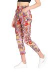 CHKOKKO Women’s Regular Fit Polyester Track Pant (AZWMPANT129GOLDENL_Gold_L)