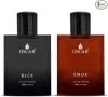 OSCAR BLCK & SMOK Men’s Long Lasting Perfume Set EDP Pack of 2 Perfume  –  200 ml(For Men)