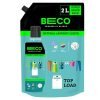 Beco Matic Natural Laundry Liquid | Top Load, 2L Super Value Refill | Natural Formula for Tough Stain Removal & Fabric Care | No Harsh Chemicals | 100% Ecofriendly
