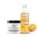 Pink Root Orange Facewash 100ml & Under Arms Whitening Cream, 100ml