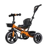 Luusa TFT RX-500 Plug N Play Trike /Baby Tricycle With Parental Control, Cushion Seat And Seat Belt For 12 Months To 48 Months Boys/Girls/Carrying Capacity Upto 30kgs (Orange) Proudly MADE IN INDIA